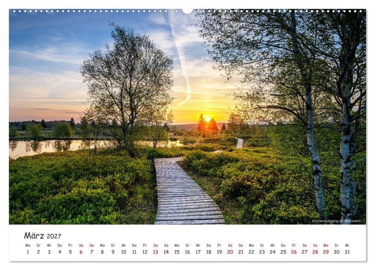 Produktbild: Heimat Entdecken - Sagenhafte Eifel (Wandkalender 2027 DIN A2 quer), CALVENDO Monatskalender
