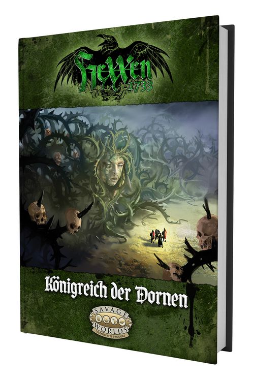 Produktbild: HeXXen 1733 f&uuml;r Savage Worlds - K&ouml;nigreich der Dornen
