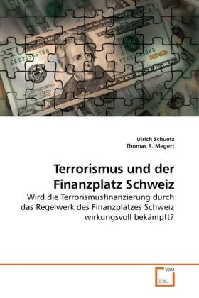 Produktbild: Schuetz, U: Terrorismus und der Finanzplatz Schweiz
