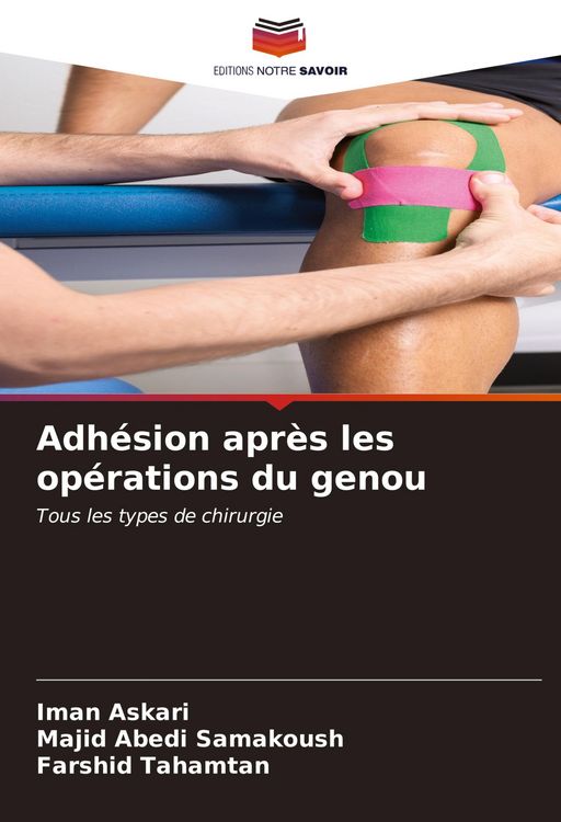 Produktbild: Adh&eacute;sion apr&egrave;s les op&eacute;rations du genou