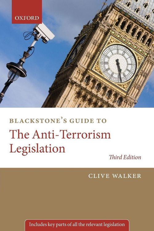 Produktbild: Blackstone's Guide to the Anti-Terrorism Legislation