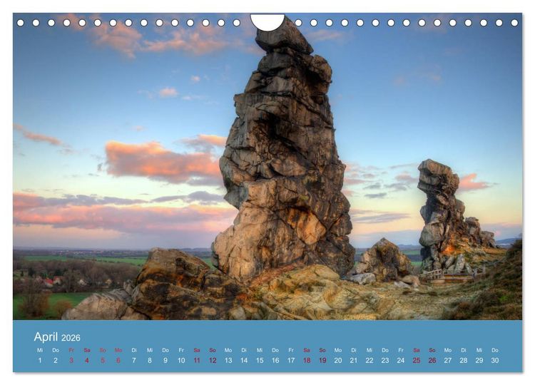 Produktbild: Harz Impressionen (Wandkalender 2026 DIN A4 quer), CALVENDO Monatskalender