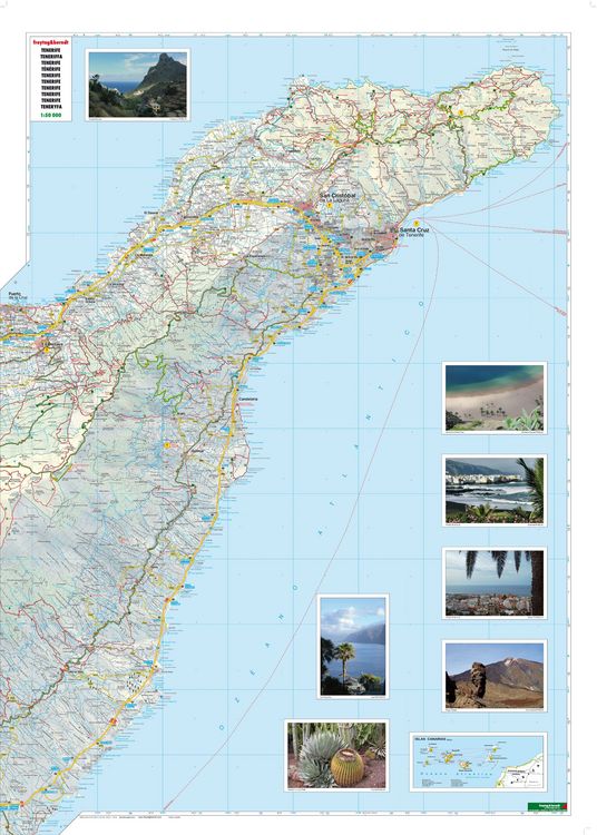 Produktbild: freytag & berndt Stra&szlig;enkarte Teneriffa 1:50.000