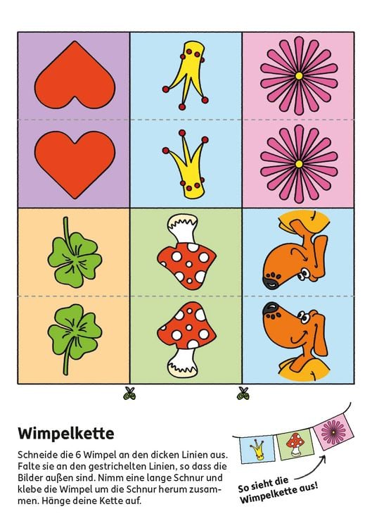 Kindergartenblock ab 4 Jahre - Schneiden, kleben, basteln