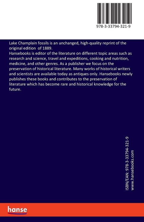 Produktbild: Lake Champlain fossils