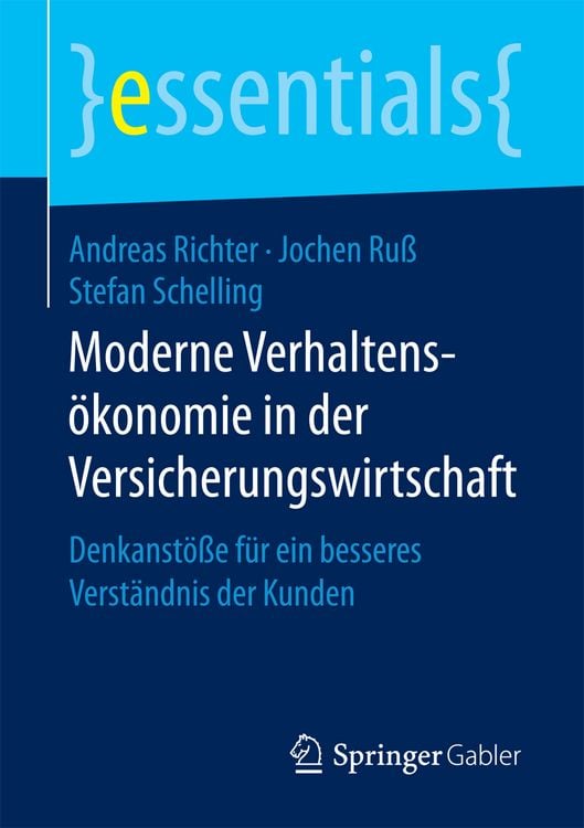 Produktbild: Moderne Verhaltensökonomie in der Versicherungswirtschaft