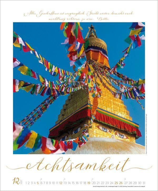 Produktbild: Buddhistische Weisheiten 2027