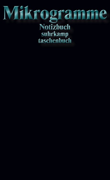 Produktbild: Notizbuch &raquo;Mikrogramme&laquo;