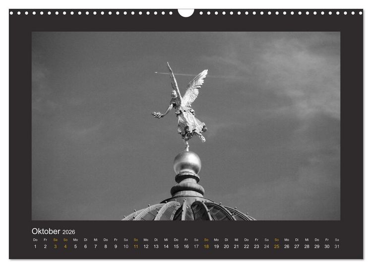 Produktbild: Dresdens stille Gesten (Wandkalender 2026 DIN A3 quer), CALVENDO Monatskalender