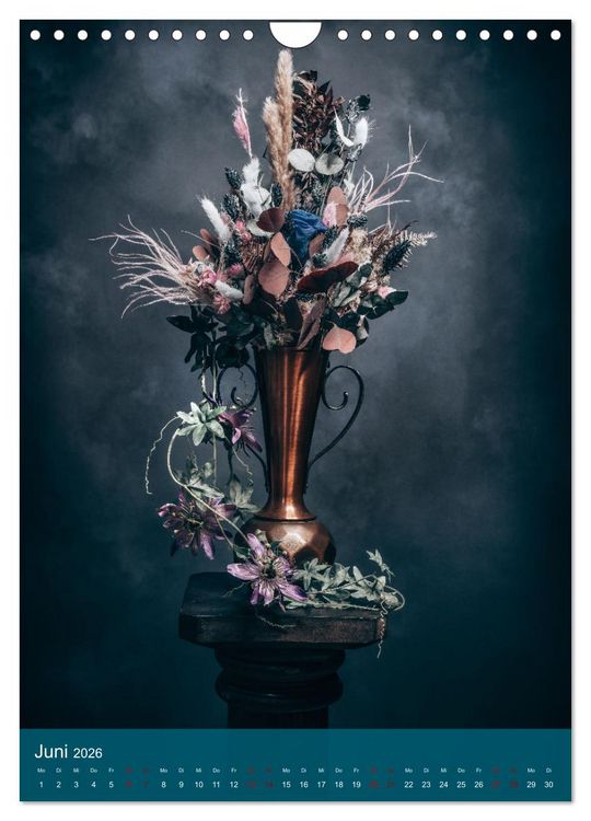 Produktbild: Trockenblumen Bouquet (Wandkalender 2026 DIN A4 hoch), CALVENDO Monatskalender
