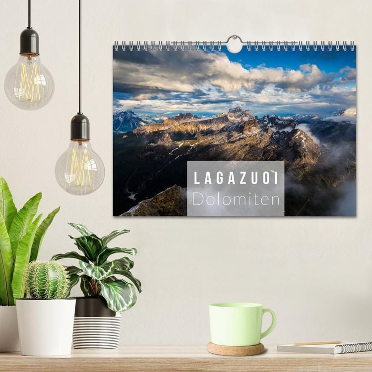 Produktbild: Lagazuoi Dolomiten (Wandkalender 2027 DIN A4 quer), CALVENDO Monatskalender