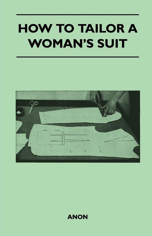 Produktbild: How to Tailor A Woman's Suit