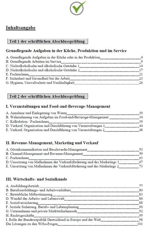 Produktbild: Top-Pr&uuml;fung Hotelfachfrau / Hotelfachmann