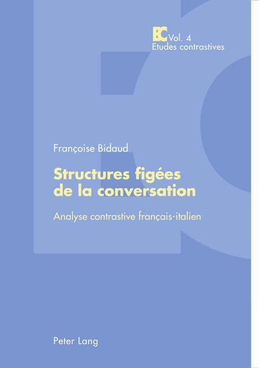 Produktbild: Structures fig&eacute;es de la conversation