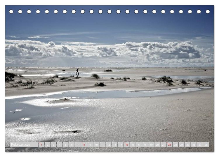 Produktbild: Amrum, die Perle in der Nordsee (Tischkalender 2026 DIN A5 quer), CALVENDO Monatskalender