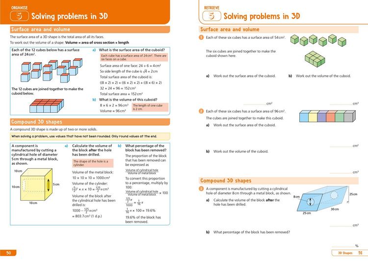 Produktbild: KS3 Maths Year 9: Organise and retrieve your knowledge