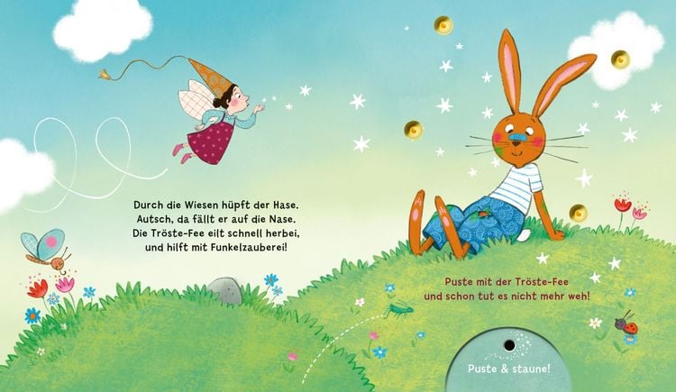 Produktbild: Mein Puste-Licht-Buch: Die kleine Tr&ouml;ste-Fee