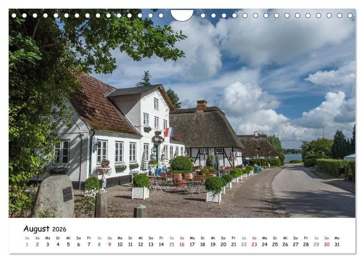 Produktbild: Deutschland- Nordsee und Ostsee (Wandkalender 2026 DIN A4 quer), CALVENDO Monatskalender