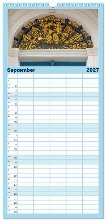 Produktbild: Familienplaner 2027 - Rotterdam - modern und pulsierend mit 5 Spalten (Wandkalender, 21 x 45 cm) CALVENDO