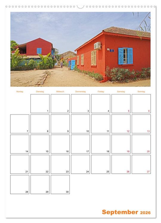 Produktbild: Gambia und Senegal erleben (hochwertiger Premium Wandkalender 2026 DIN A2 hoch), Kunstdruck in Hochglanz