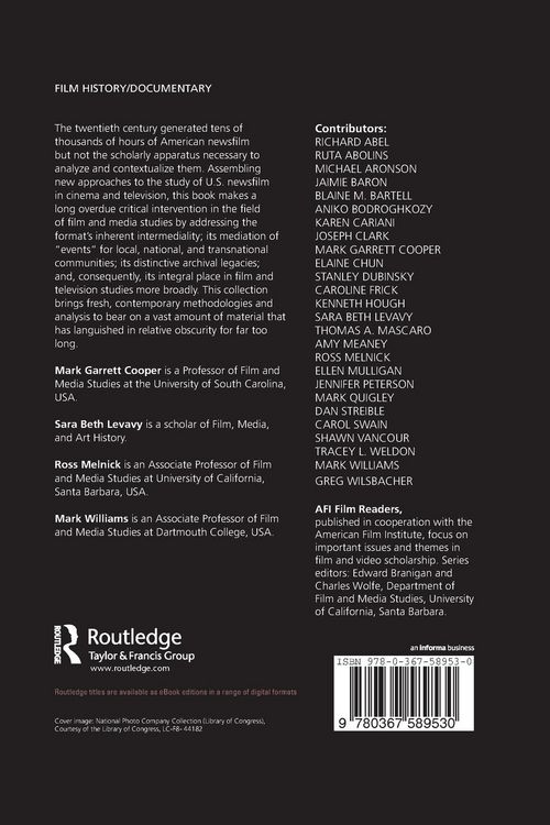 Produktbild: Rediscovering U.S. Newsfilm