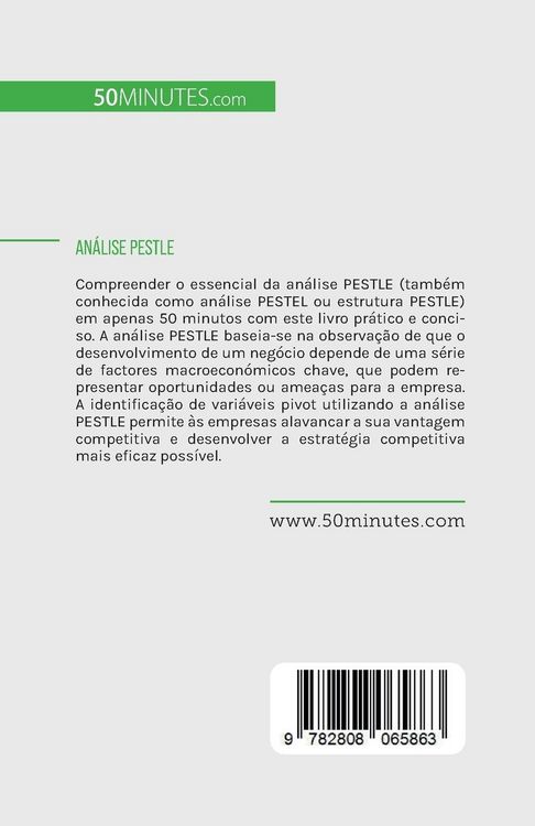 Produktbild: An&aacute;lise PESTLE
