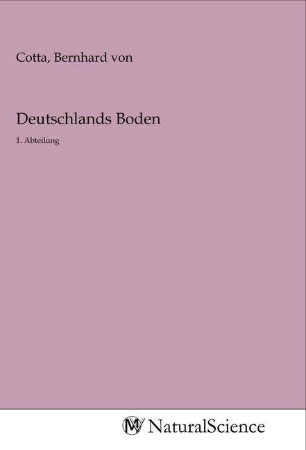 Produktbild: Deutschlands Boden