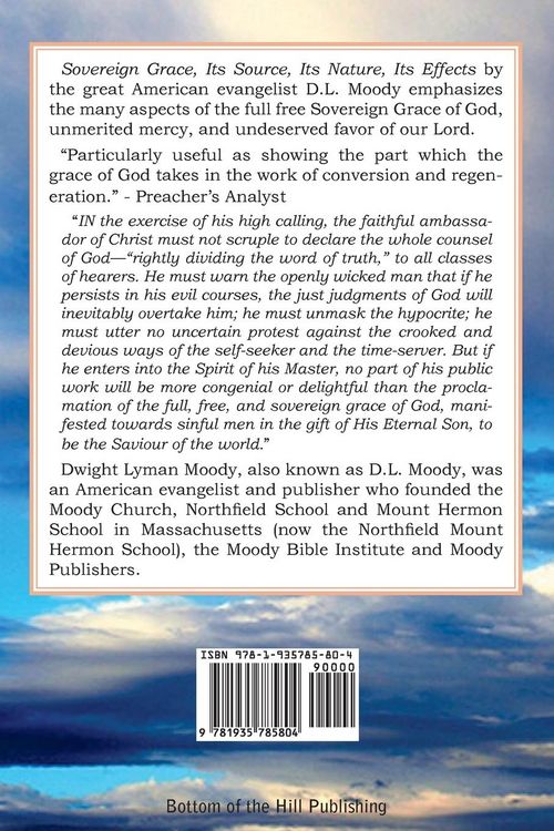Produktbild: Sovereign Grace Its Source, Its Nature and Its Effects