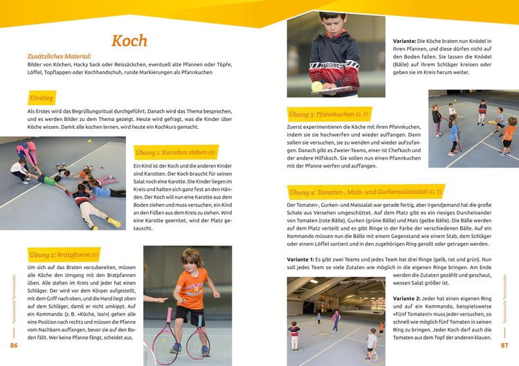 Produktbild: Fantasievolle Tennisstunden