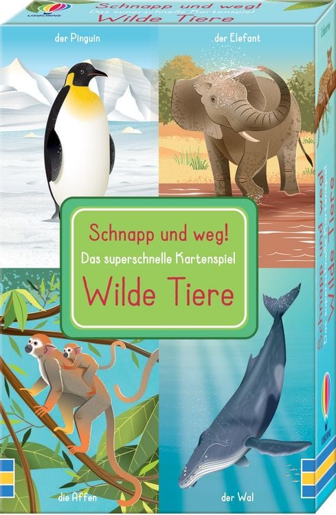 Produktbild: Schnapp und weg! Das superschnelle Kartenspiel: Wilde Tiere