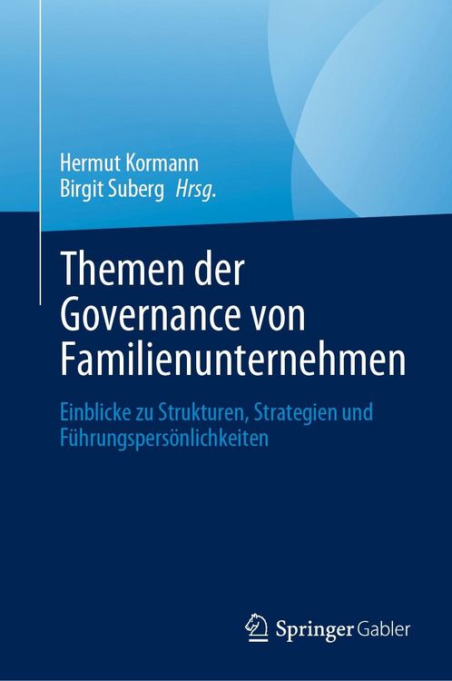 Produktbild: Themen der Governance von Familienunternehmen