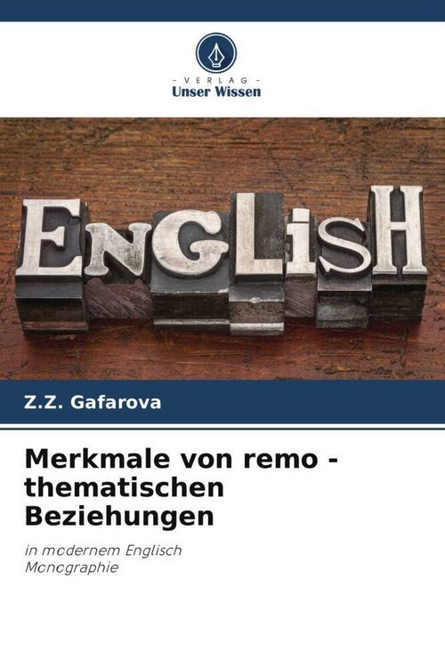 Produktbild: Merkmale von remo - thematischen Beziehungen