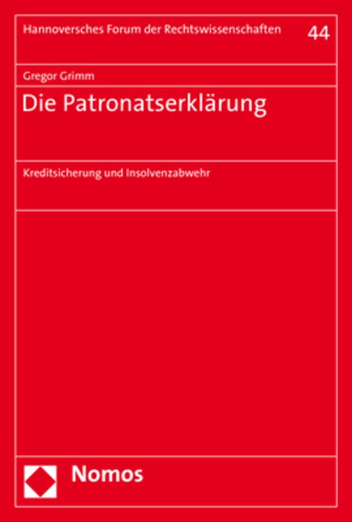Produktbild: Die Patronatserkl&auml;rung