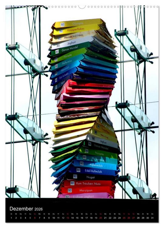 Produktbild: Hauptbahnhof Berlin (hochwertiger Premium Wandkalender 2026 DIN A2 hoch), Kunstdruck in Hochglanz