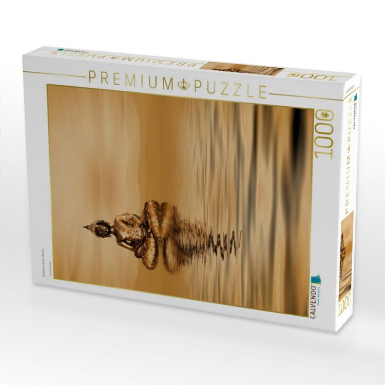 Produktbild: CALVENDO Puzzle Buddha und der Glaube | 1000 Teile Lege-Gr&ouml;&szlig;e 64x48cm Foto-Puzzle f&uuml;r gl&uuml;ckliche Stunden