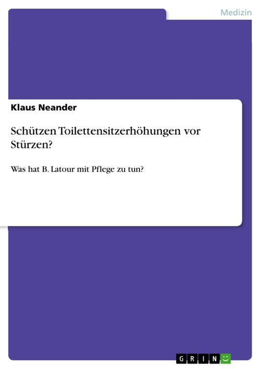 Produktbild: Sch&uuml;tzen Toilettensitzerh&ouml;hungen vor St&uuml;rzen?