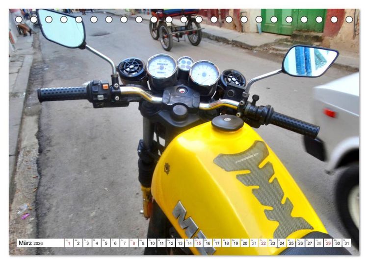 Produktbild: MZ ETZ 251 - Letztes Motorrad der DDR (Tischkalender 2026 DIN A5 quer), CALVENDO Monatskalender