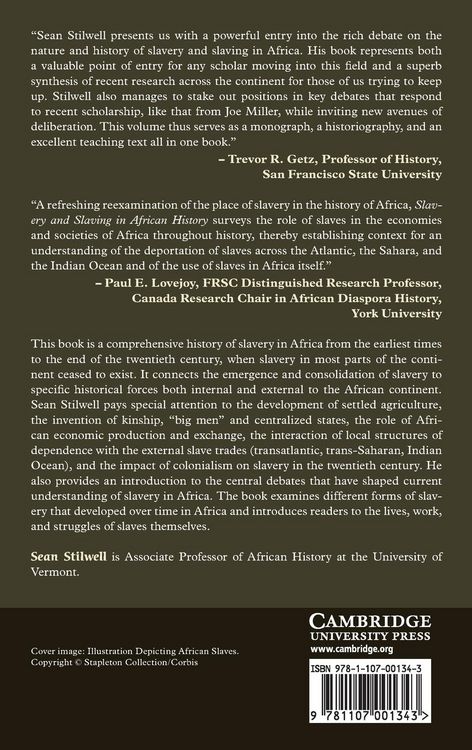 Produktbild: Slavery and Slaving in African History