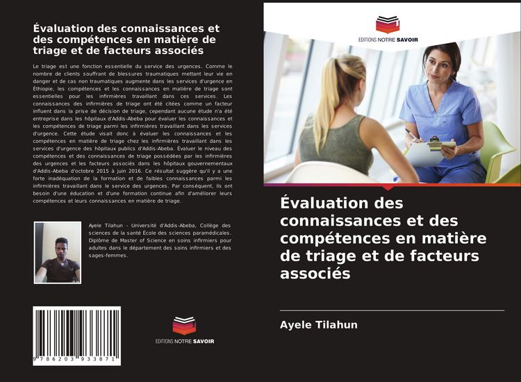 Produktbild: &Eacute;valuation des connaissances et des comp&eacute;tences en mati&egrave;re de triage et de facteurs associ&eacute;s