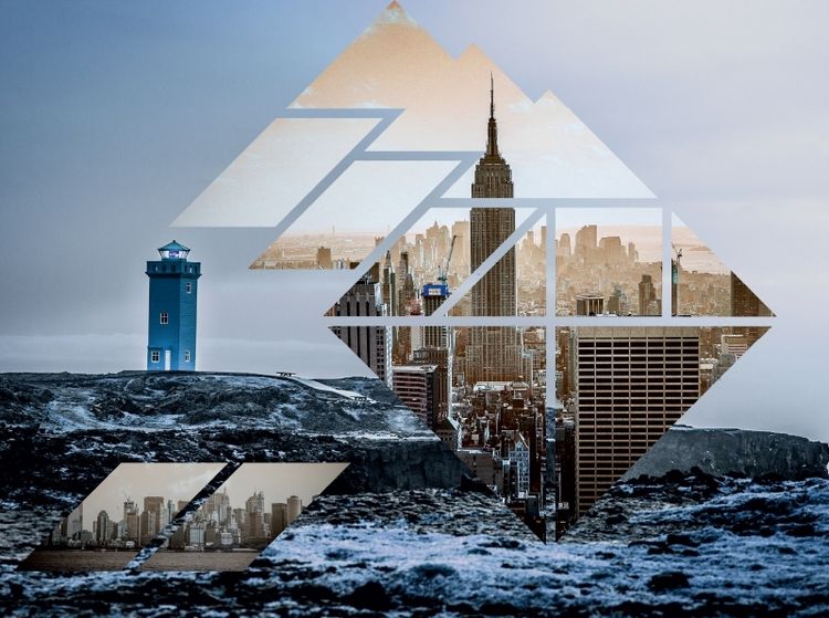Produktbild: Polyscape - Landscape and Cityview (Puzzle)