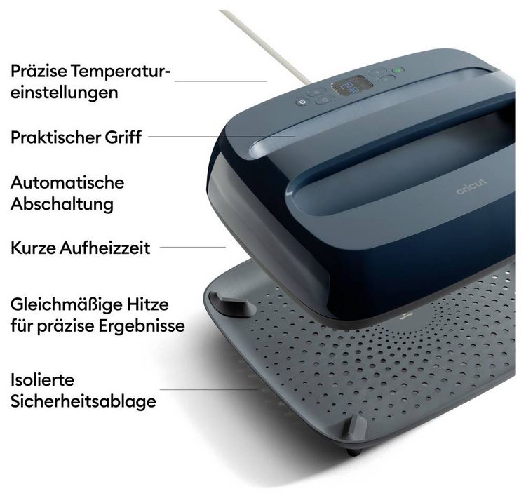 Produktbild: Cricut EasyPress SE 25 x 30cm Heizpresse Blau