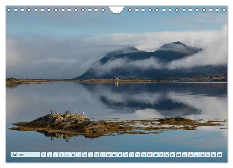Produktbild: Norwegens Lofoten (Wandkalender 2026 DIN A4 quer), CALVENDO Monatskalender