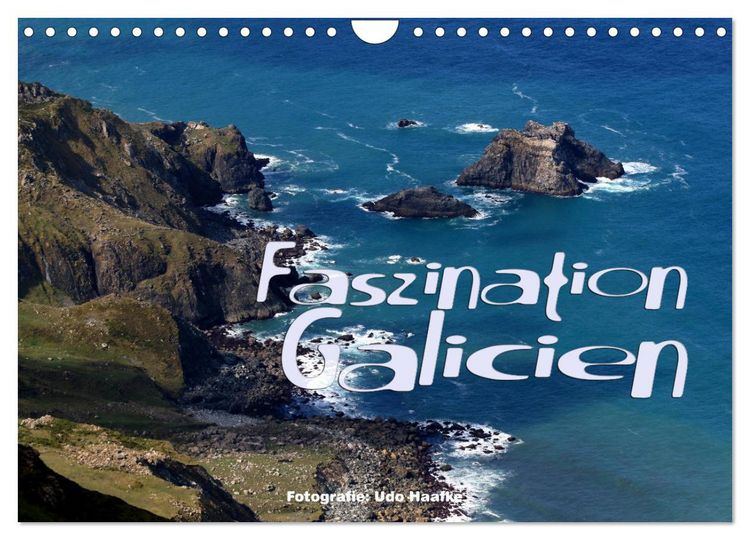 Produktbild: Faszination Galicien 2026 (Wandkalender 2026 DIN A4 quer), CALVENDO Monatskalender