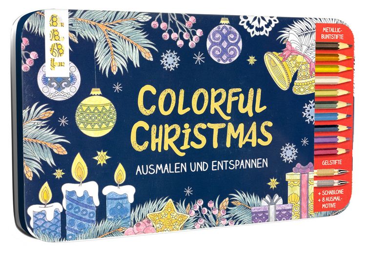 Produktbild: Colorful Christmas Designdose