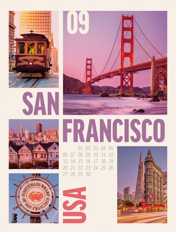 Produktbild: Cities of the World Kalender 2027