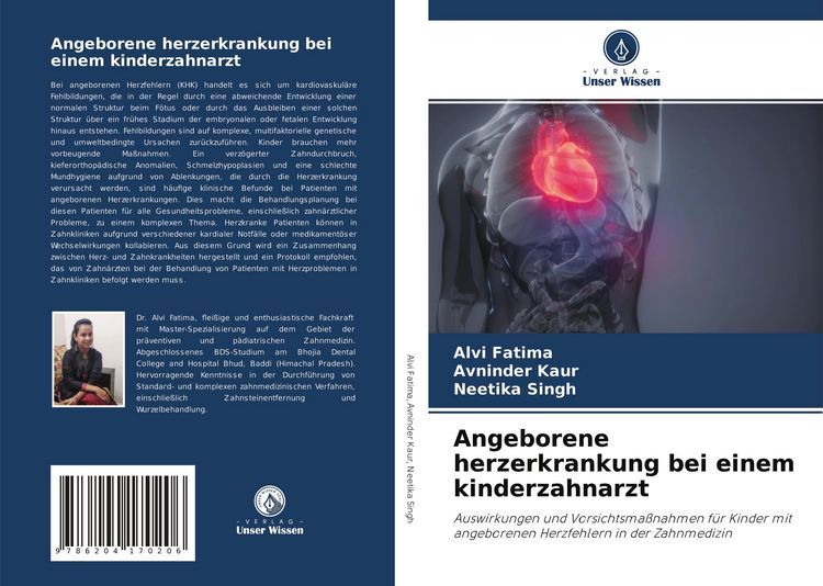 Produktbild: Angeborene herzerkrankung bei einem kinderzahnarzt