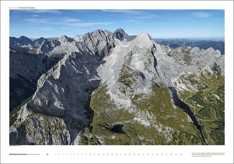 Produktbild: Die Alpen aus der Luft - Kalender immerw&auml;hrend