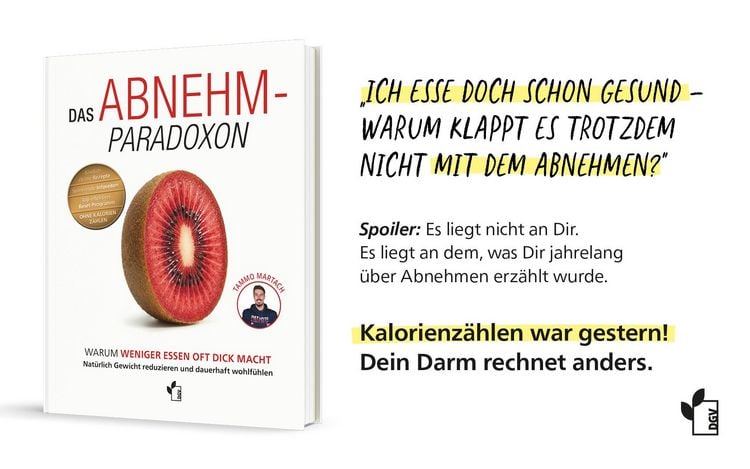 Produktbild: Das Abnehm-Paradoxon - Warum weniger essen, oft dick macht