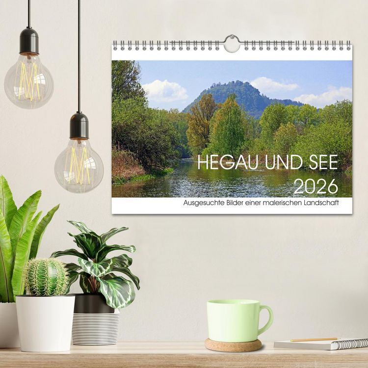 Produktbild: Hegau und See (Wandkalender 2026 DIN A4 quer), CALVENDO Monatskalender