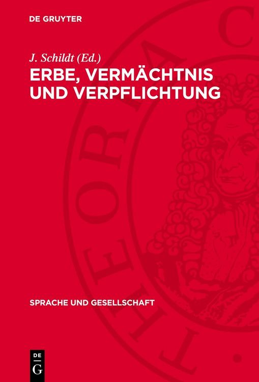 Produktbild: Erbe, Verm&auml;chtnis und Verpflichtung
